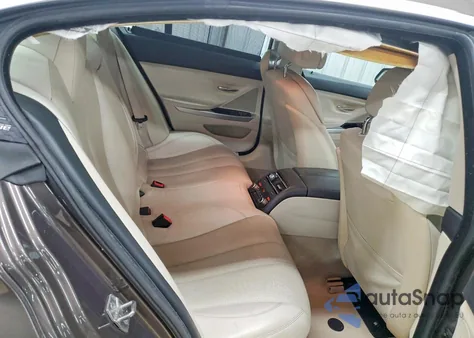 2013 BMW 640 I z USA, uszkodzony, nr VIN WBA6A0C57DDZ03336